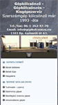 Mobile Screenshot of gepkolcsonzo.eu